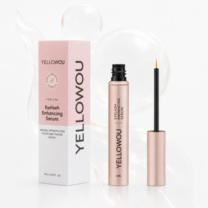 YELLOWOU  Eyelash Enhancing Serum with Powerful Peptides & Plant Botanicals for Thinning Lashes 3ML Makeup Cosmetic